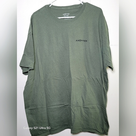 Men's Kryptek Spartan Helmet Graphic Short Sleeve, Size 3XL - Picture 1 of 3
